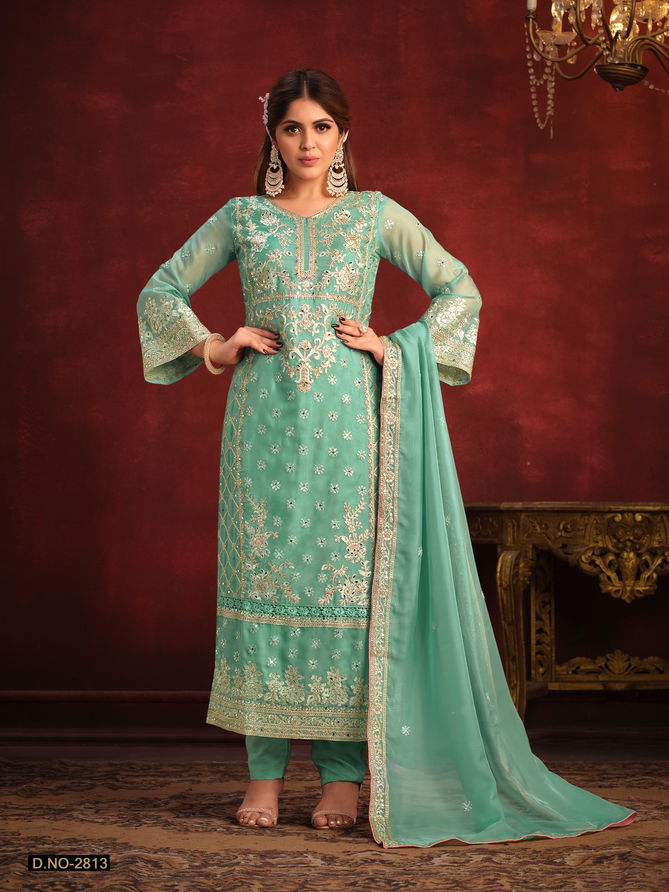 Twisha 2800 Organza Festive Wear Designer Salwar Kameez
